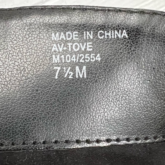 Adrienne Vittadini Black Boots 7.5 - Picture 3 of 4